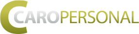 Caro Personal Logo Slogan weiss - Meine Karriere24